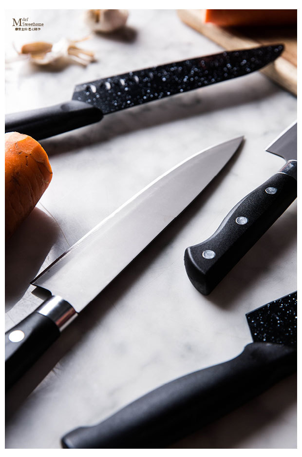 摩登主妇厨房精钢刀切菜刀家用迷你切片刀水果刀瓜果刀多功能刀1