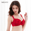 繁花若梦151、101、131型大红色大罩杯文胸 商品缩略图1