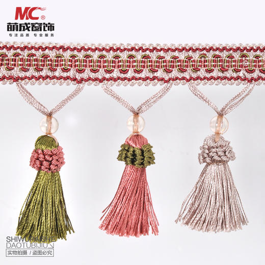 三色草莓球/花边 商品图1