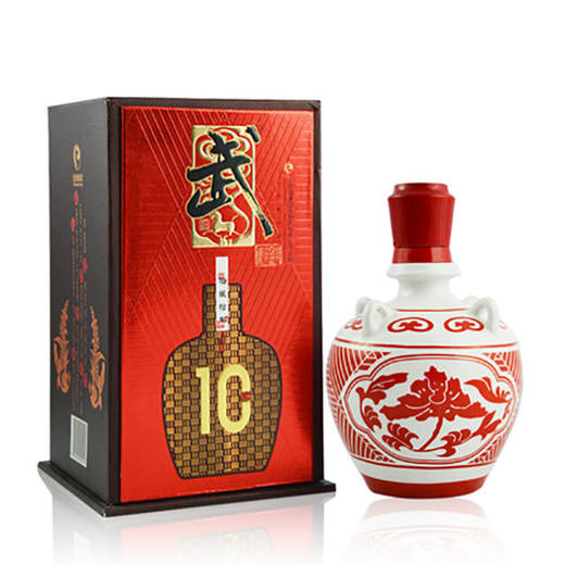 52度武酒坛藏10年500ml盒