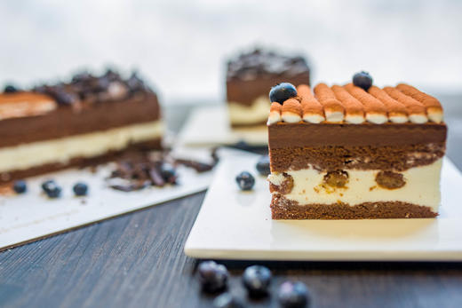 双拼巧克力慕斯Chocolate Mousse-臻选慕斯 商品图1