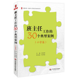 班主任工作的30个典型案例 小学篇 大夏书系 全国中小学班主任培训用书