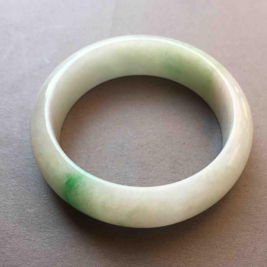 糯种阳绿翡翠手镯56 商品图3