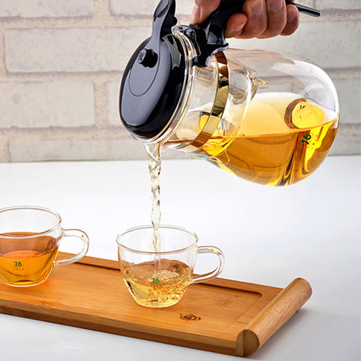 永利汇易泡杯YD-570耐热飘逸杯玻璃茶具泡茶器台湾品牌铁观音白茶绿茶 商品图1