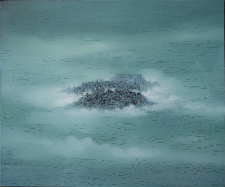 三岛仙山 瀛洲,方丈,蓬莱