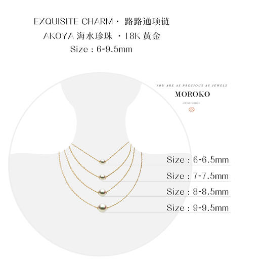玲珑路路通·单珠 | 经典项链 商品图4
