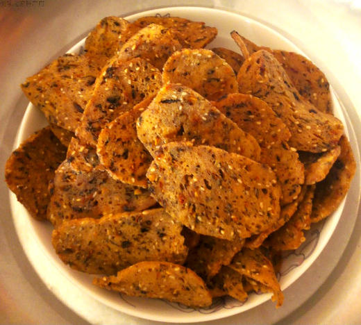 宏丰精选赣南特产于都烧卷子芝麻香辣味农家自制香脆炒货香酥脆爽休闲