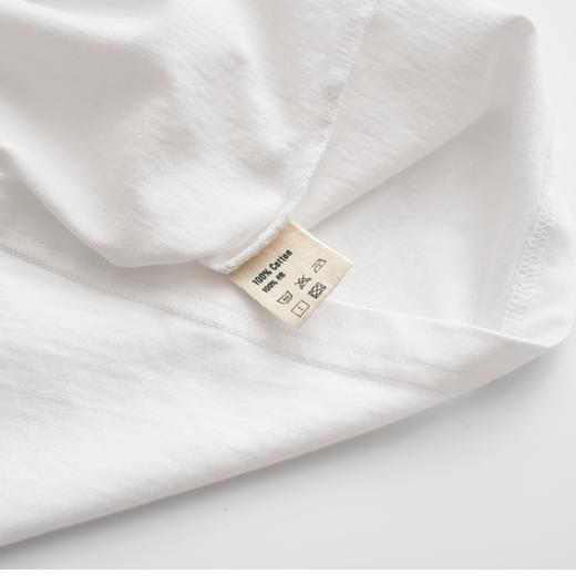 吃茶去chichaq全棉圆领长袖T恤 刺绣麻雀 商品图4