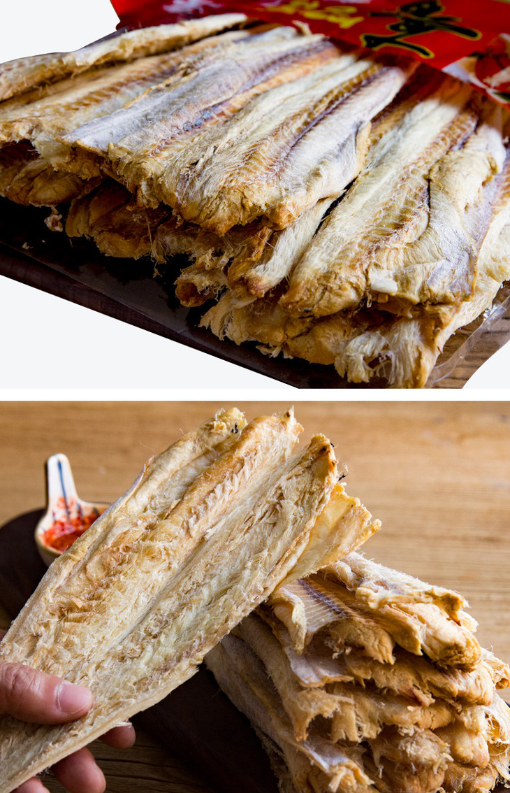 真香精品明太鱼片600g