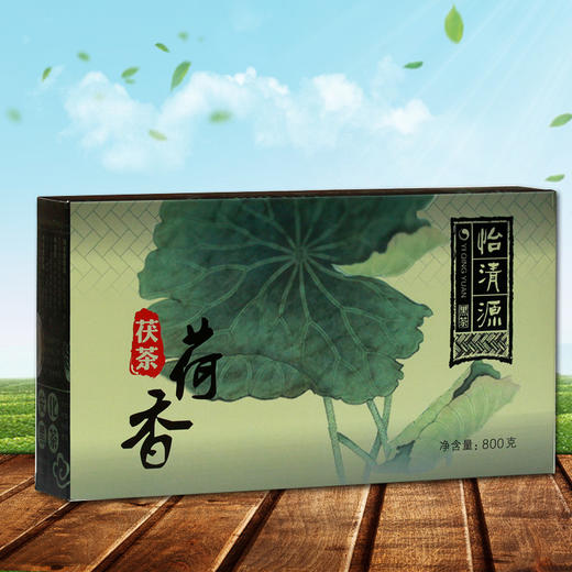 湖南安化黑茶荷香茯砖茶 商品图3