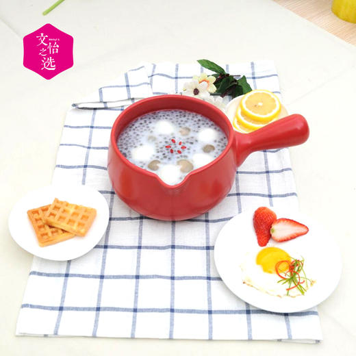 【文怡之选】日本K+dep凯得宝耐高温陶瓷奶锅 单把奶锅 三色两种容量可选 商品图5