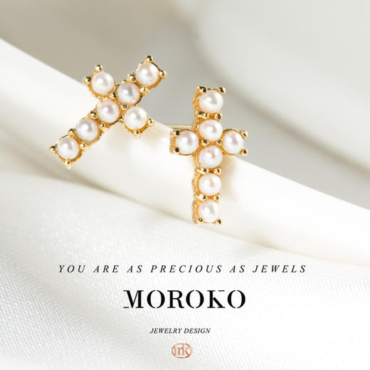 MOROKO×日本手作丨少女的祈祷「耳环」 商品图0