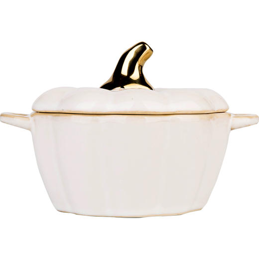 摩登主妇创意家用陶瓷碗可爱南瓜碗带盖碗烤碗烘培碗饭碗耐高温碗1 商品图4