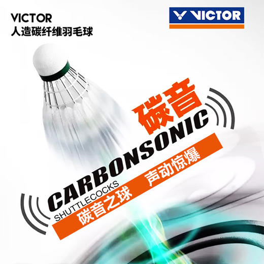 胜利 VICTOR CS NO.2 羽毛球 碳音羽毛球 声动惊爆【特卖】 商品图3