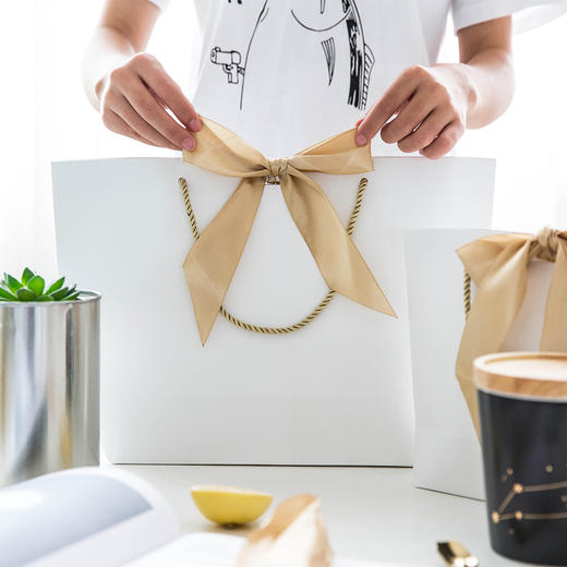 摩登主妇礼品袋纸袋包装礼盒袋子手提包装袋定制创意新年礼物袋子1 商品图1