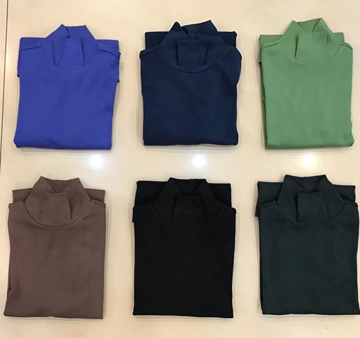 定制 女款半高领打底衫 版型完美 多色 商品图3