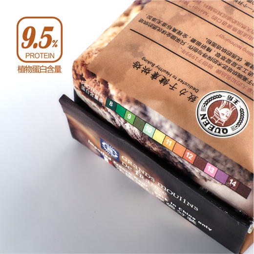 私房专用／1箱10包／王后牌T45法式糕点专用粉1kg 商品图3