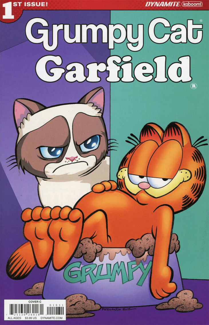 变体加菲猫grumpycatgarfield