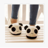 【棉拖鞋】红脸害羞小熊猫毛绒公仔情侣款包跟保暖居家拖鞋/地板拖 商品缩略图3