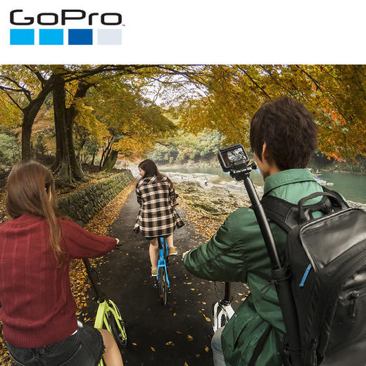 GoPro运动相机配件Grande延长杆摄像机自拍神器加长自拍杆可伸缩 商品图3