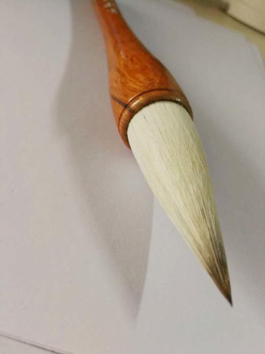 《福寿康宁》书法套装专用特制毛笔-单支装-LT 商品图4