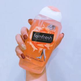 澳洲femfresh私处洗液 私处护理液女性去异味温和止痒抑菌250ml.K