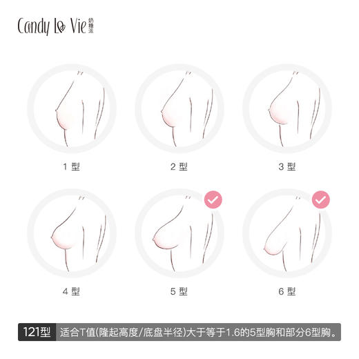 奶糖派121A002挺立杯 璞2.0版花舞蕾丝文胸大罩杯内衣大码 商品图2