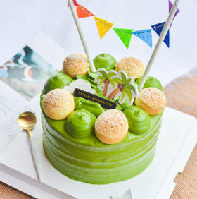 超级萌的【嗯哼小泡芙】（抹茶千层雪）