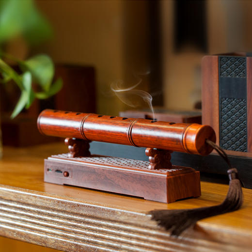 花梨笛子音乐机点香器 商品图1