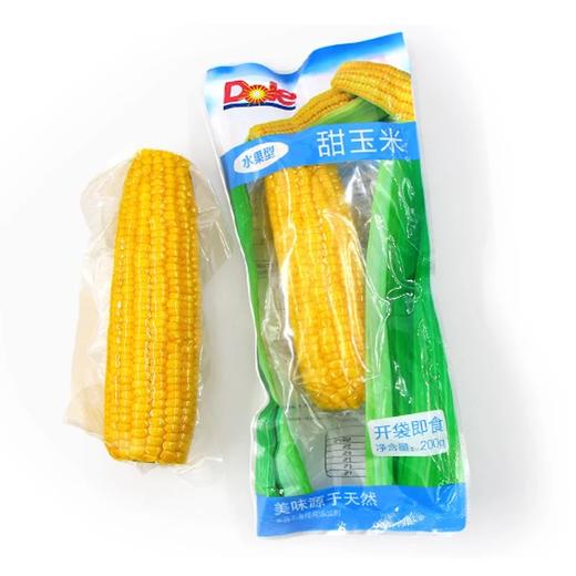【都乐·水果玉米🌽】
非转基因甜玉米🌽香嫩脆甜
开袋即食，宝宝辅食熬粥，减脂代餐，旅游必备，营养小帮手就是它！ 商品图1