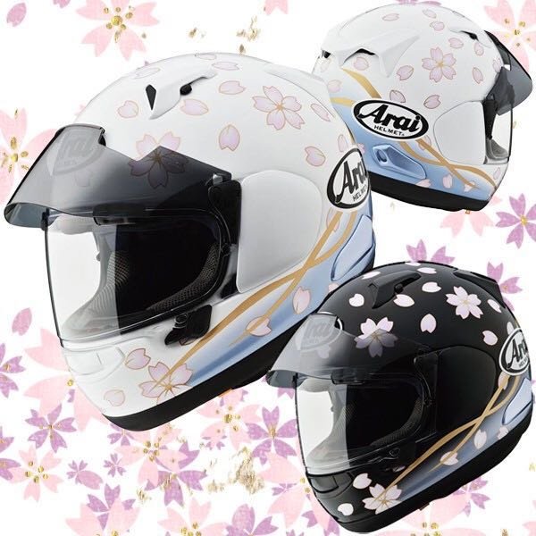 正品araiastralx双镜片街道骑行防护头盔樱花黑白领券可立减