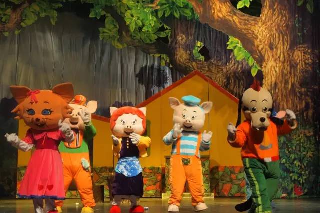 【北京剧院】大型经典儿童舞台剧《三只小猪》11.19