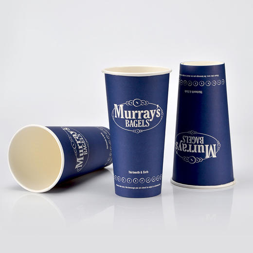 喇叭花一次性纸杯定做印LOGO咖啡奶茶广告杯定制纸杯子加厚整箱 商品图2