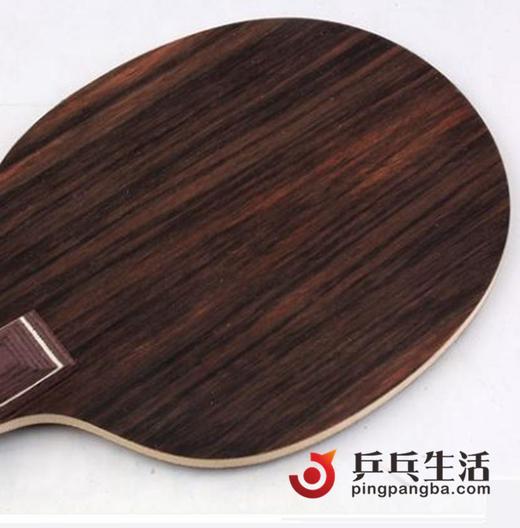 友谊729盖世黑檀5 弧圈快攻型纯木乒乓球拍底板(套装送4件套) 商品图1