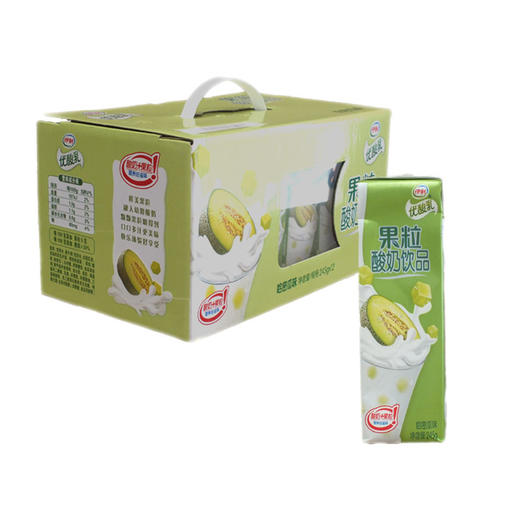 245g果粒优酸乳哈密瓜芒果草莓味12