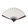 宣纸折扇 10寸15方平板宣纸空白折扇 竹扇 书画文玩扇子 商品缩略图5