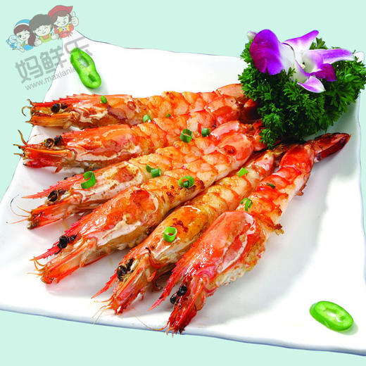 【特大海虾】（每份400克只约11只）活捕海虾 新鲜急冻 营养丰富_源产地直供！ 商品图1