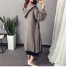 【服饰鞋包】秋冬新款韩版女装加厚连帽纯色灯笼袖长款针织开衫外套毛衣女 商品缩略图0
