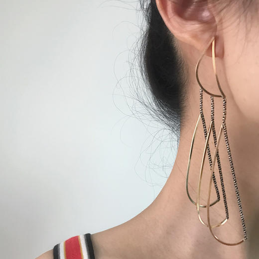 北京仓｜By Boe-Wire and Rope-耳环［美国设计师］ 商品图1