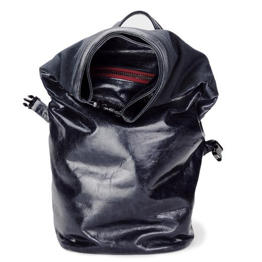 EdWxBA ⽪革帆布双肩背包 Bag 商品图11