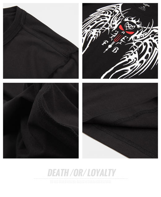 【19.9元1件】自由基地男韩版圆领长袖T恤纯色t恤男宽松秋季潮宽松男装大码 商品图3