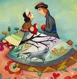 伊凡和大灰狼 世界儿童文学名著绘本 精美彩绘童书 周克希译 适合3-6岁幼儿 商品图4