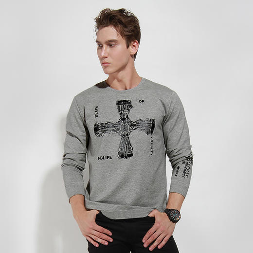 【19.9元1件】卫衣男套头韩版潮牌学生运动外套日系街头男士卫衣套头长袖圆领MT-1228 商品图0