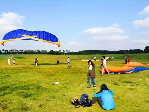 顾村公园滑翔伞控伞体验+水上娱乐 商品图1