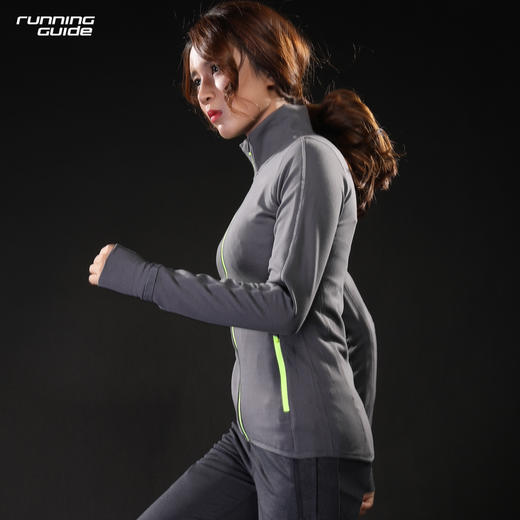 跑步指南5285女款运动外套 - 高弹力柔软透气 商品图2