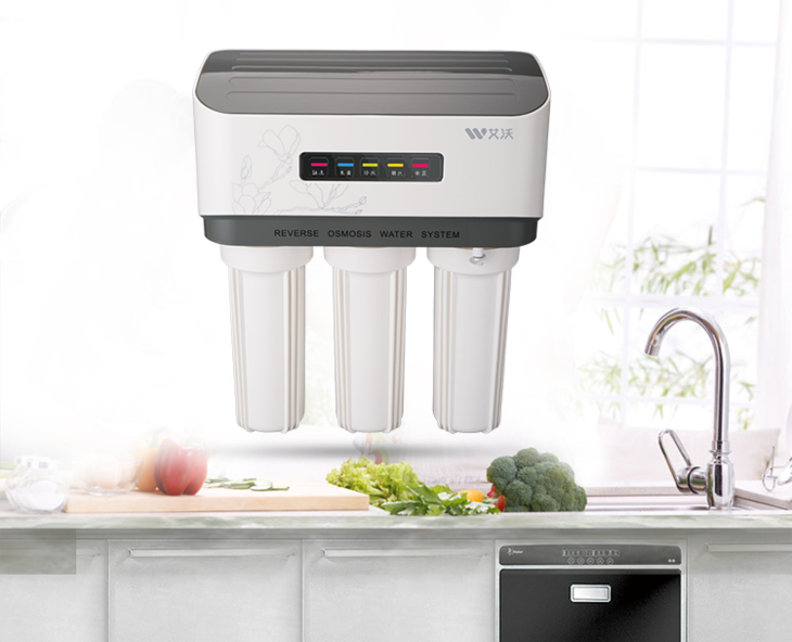 iwo艾沃ro20反渗透净水器厨房家用直饮过滤器