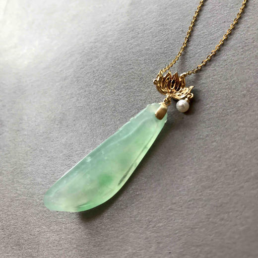 冰种阳绿翡翠和和美美 商品图4