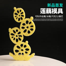 莲藕模具  创意盘头模具 可以制作盐雕、巧克力、糖艺。