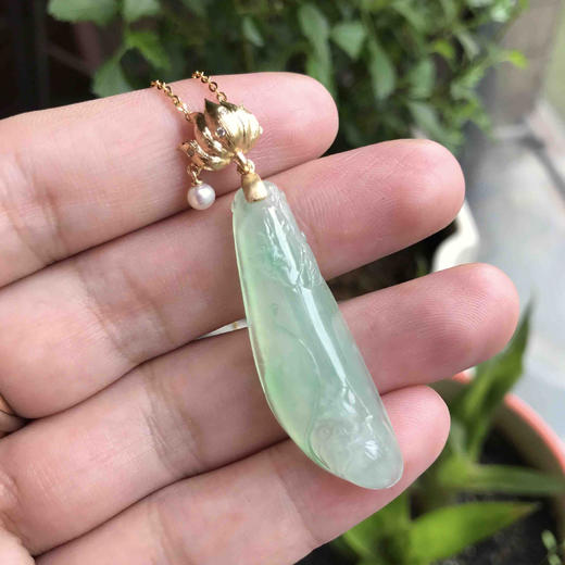 冰种阳绿翡翠和和美美 商品图7