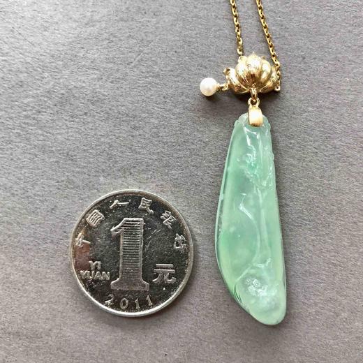 冰种阳绿翡翠和和美美 商品图3